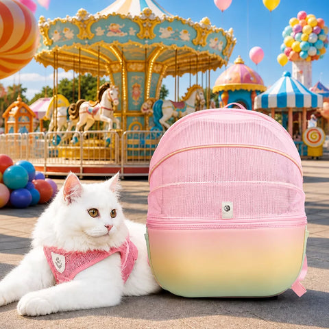 Nylon Pet Carrier Bags for Cats and Dogs