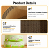 Kraft Paper Cat Scratcher Bed
