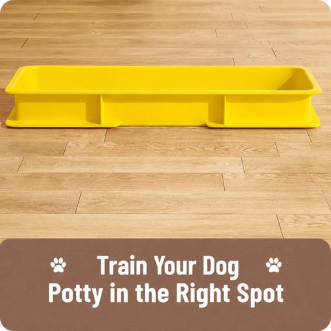 Dog Potty Training Tray with Grate