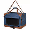Foldable Pet Carrier for Cats and Dogs with Shoulder Strap