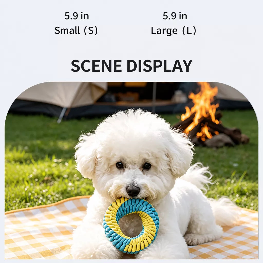 Nylon Dog Tug Toy for Interactive Play