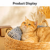 Handwoven Rattan Cat Bed for Cats & Small Dogs