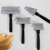 Wooden Air-Cushioned Pin Brush for Cats & Dogs
