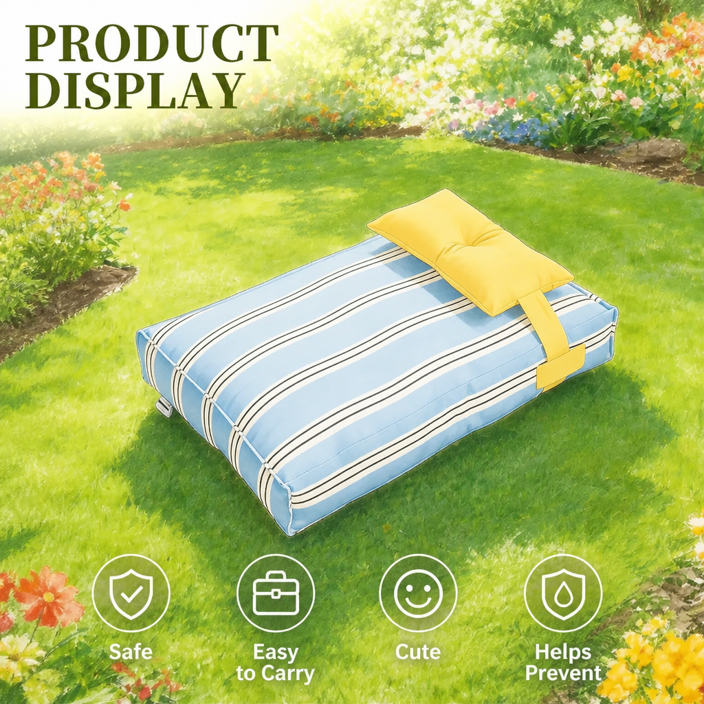 Washable Pet Bed Mat for Cats and Small to Medium Dogs