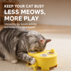 Interactive Electric Cat Toy with Feather and Fur Ball Accessories