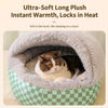 Semi-Enclosed Pet Bed for Cats and Small Dogs