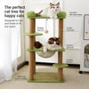 Compact Cat Tree with Space Capsule Hideaway