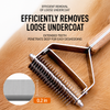 Double-Sided Deshedding Comb for Medium to Large Dogs & Cats