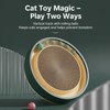 Extra-Large Round Kraft Paper Cat Scratcher with Play Balls - p-00036