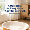 Corrugated Cardboard Cat Scratcher and Lounge Bed for Cats