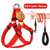 Adjustable Dog Harness and Handheld Leash