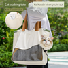 Adjustable Mesh Pet Carrier Bag for Cats and Dogs