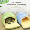Enclosed Pet Bed for Cats & Small Dogs
