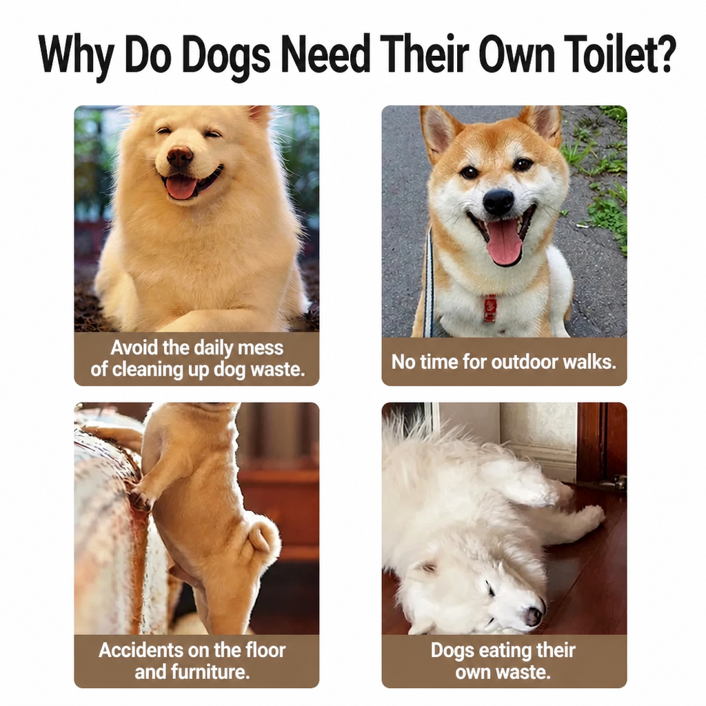 Elevated Dog Potty Tray with Steel Frame