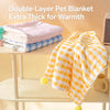 Cotton-Linen Pet Blanket & Sleeping Mat for Cats and Dogs