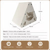 Triangular Cardboard Cat Scratcher Hideaway