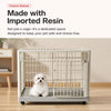 Indoor Resin Pet Crate for Small to Medium Dogs