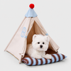 Semi-Enclosed Tent Bed for Cats and Dogs