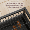 Drawer-Style Dog Potty Tray