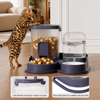Non-Electric Pet Water Dispenser with Integrated Bowl