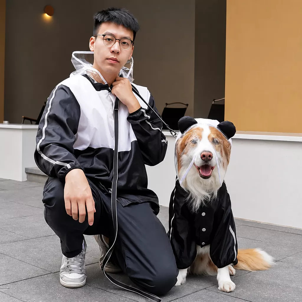 Four-Leg Waterproof Dog Raincoat