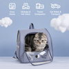 Large Pet Carrier Backpack with Panoramic Window for Cats