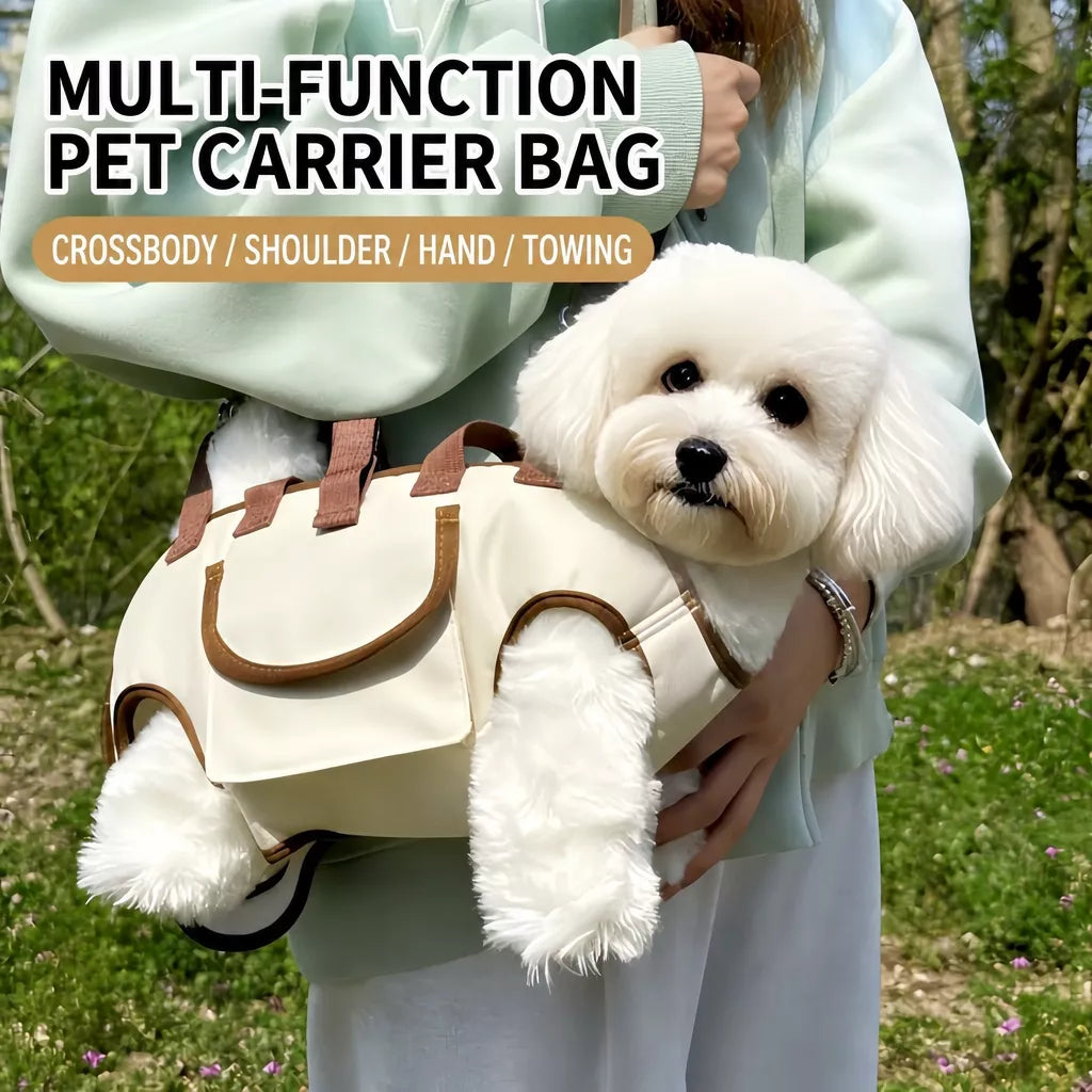 Nylon Pet Carrier Sling Bag for Small Dogs and Cats