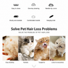 Self-Cleaning Pet Brush for Dogs & Cats, 3.8-Inch Wide Head