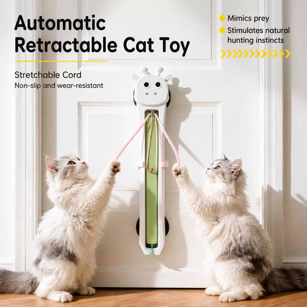 Rechargeable Wall-Mounted Automatic Cat Teaser Toy