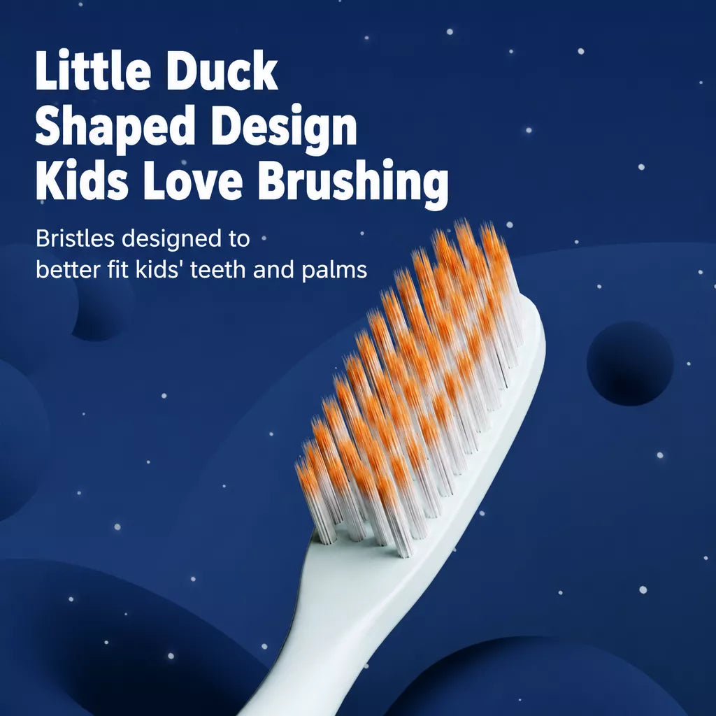 Penguin Soft-Bristle Toothbrush for Children Ages 6–12