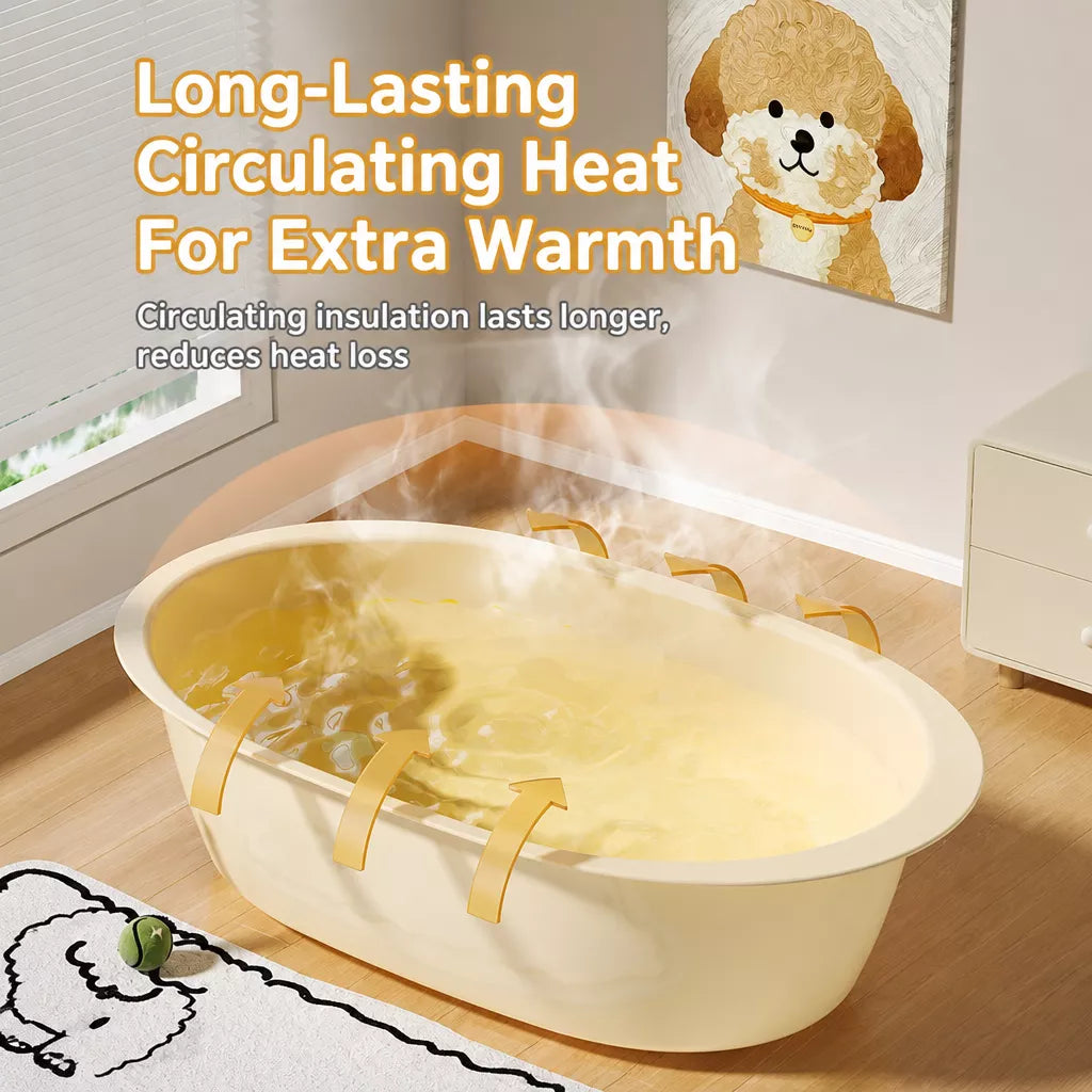 Pet Bath Tub for Small Dogs and Cats