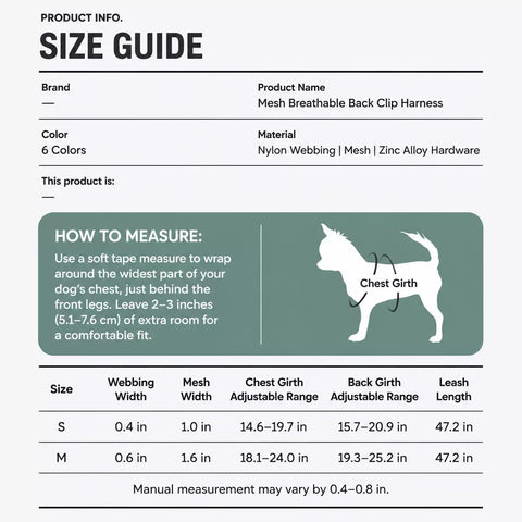 Small Dog Vest Harness and Leash Set