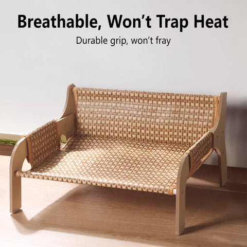 Nylon Cat Bed with Nest-Inspired Shape