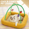 Cat Tent Bed & Play Mat for Indoor Lounging