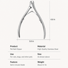 Stainless Steel Cat & Dog Nail Clippers