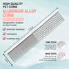 Cat & Dog Grooming Comb for Detangling and Loose Fur