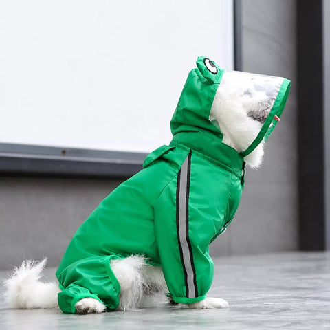 Four-Leg Waterproof Dog Raincoat