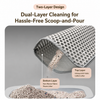 Double-Layer Cut-to-Fit Cat Litter Mat