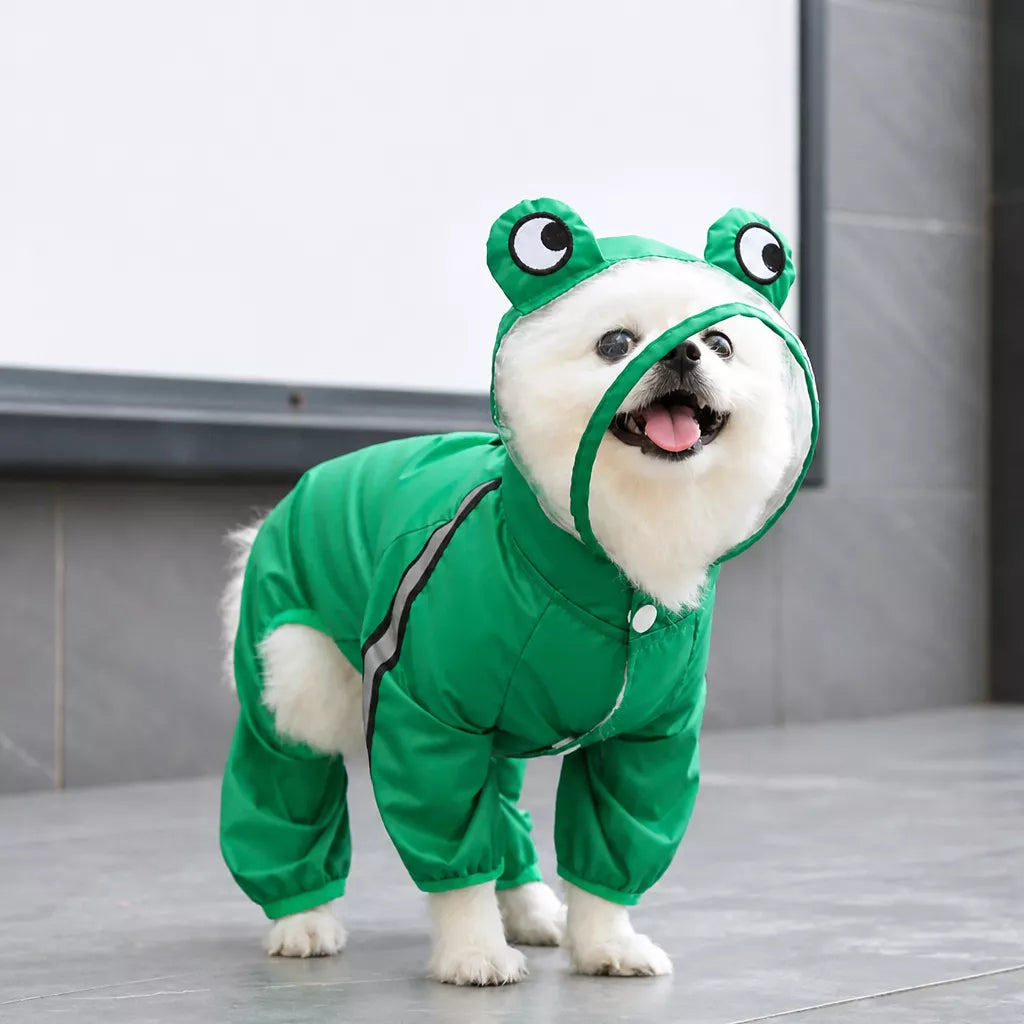 Four-Leg Waterproof Dog Raincoat