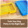 Dog Potty Training Tray with Grate