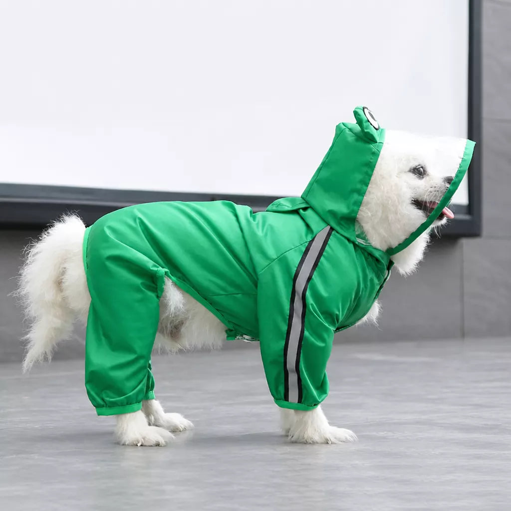 Four-Leg Waterproof Dog Raincoat