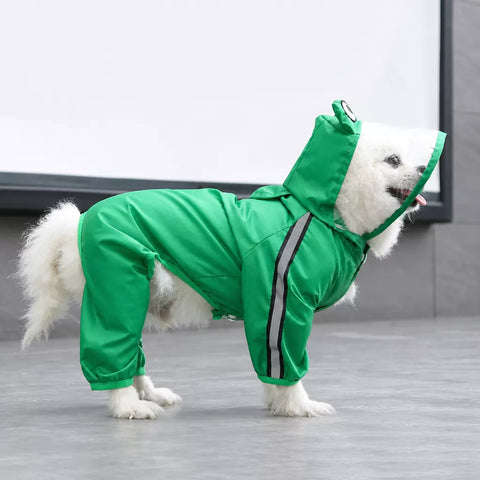 Four-Leg Waterproof Dog Raincoat