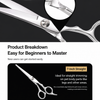 7-Inch Stainless Steel Pet Grooming Scissors