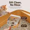 Large Metal Cat Litter Scoop with Sifting Holes
