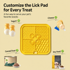 Four-Section Silicone Lick Mat for Dogs