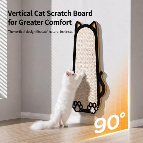 Wall-Mounted Sisal Cat Scratcher
