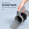 All-in-One Cat Litter Scoop with Waste Bag Holder