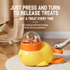 Duck-Shaped Rotating Treat Dispenser Toy