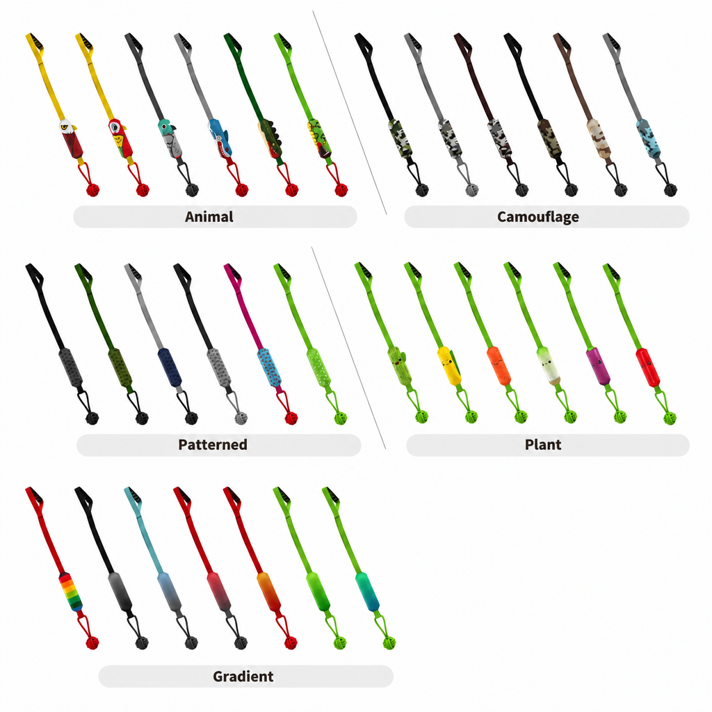 Interactive Dog Tug Toy Collection with Suction Cup Options