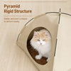 Portable Enclosed Pet Tent Bed for Cats and Small Dogs